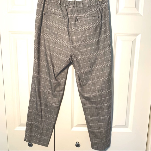 BANANA REPUBLIC Glen Plaid cropped pants - Picture 4 of 7